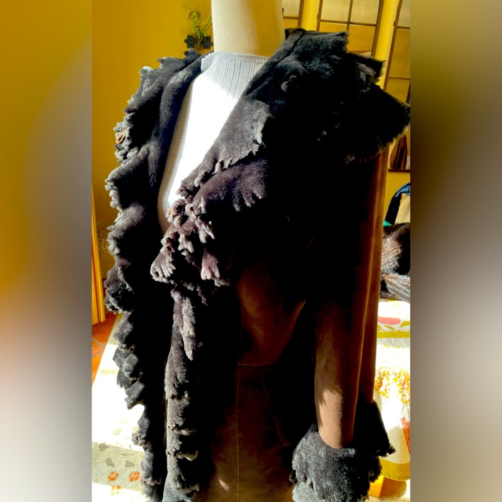 Sheared Sheepskin Coat